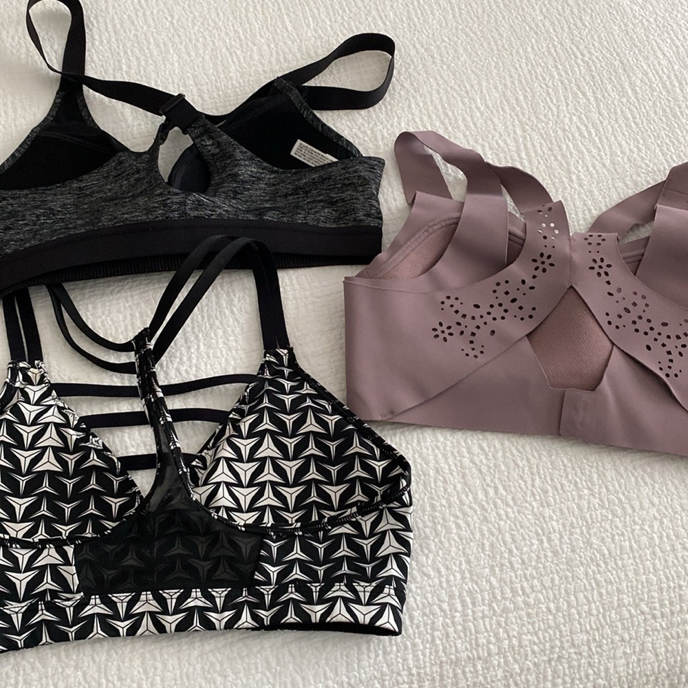 3 Victoria Secret Sport Bras - Picture 4 of 7